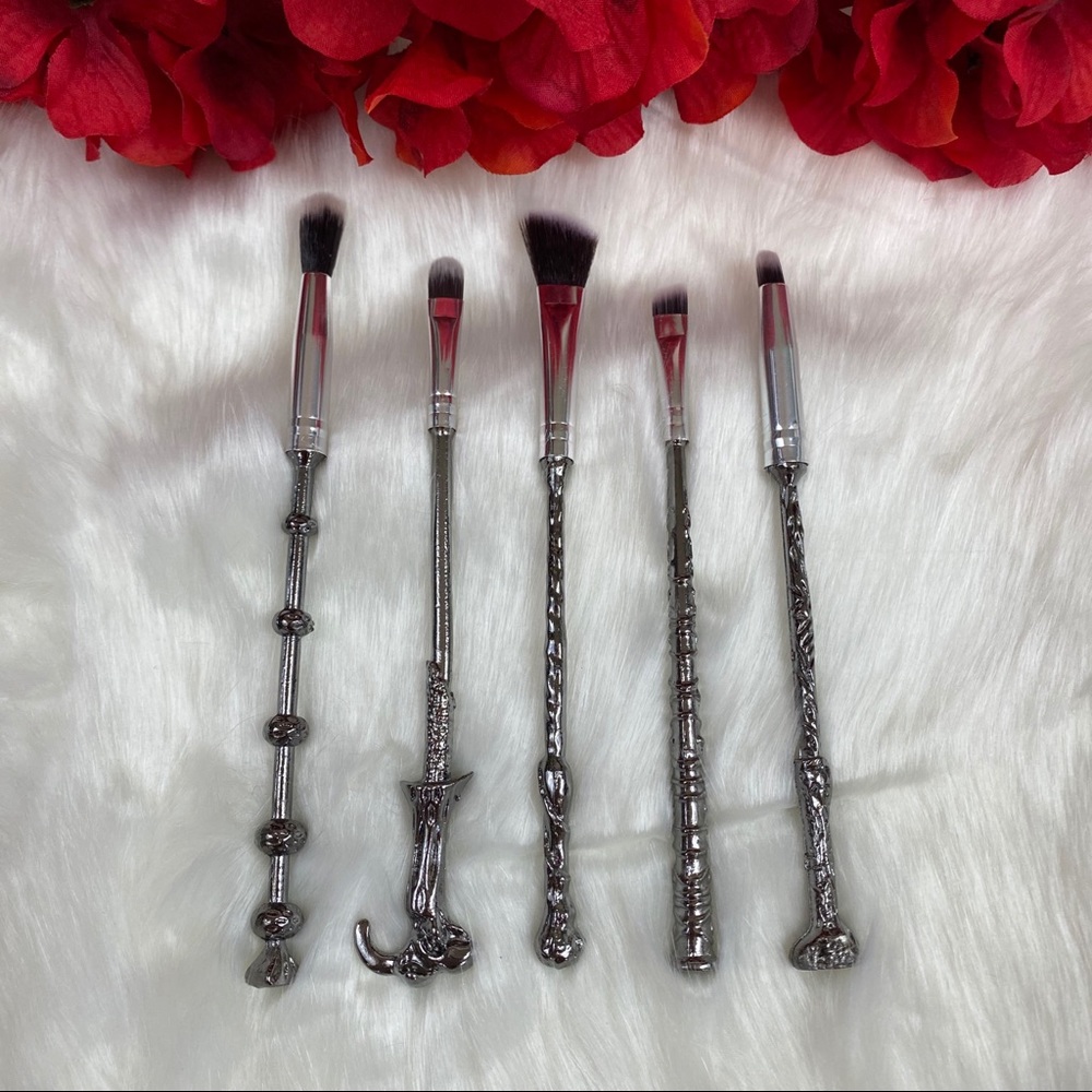 Harry Potter 5 Pcs Makeup Brush Set - Picture 6 of 13